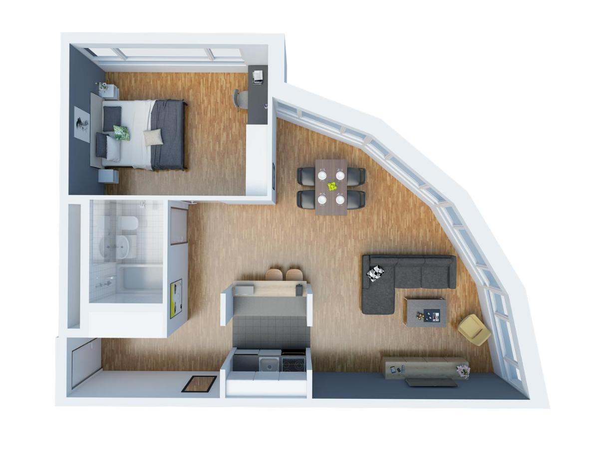 Ariser - Zug Central Business Apartment Kültér fotó